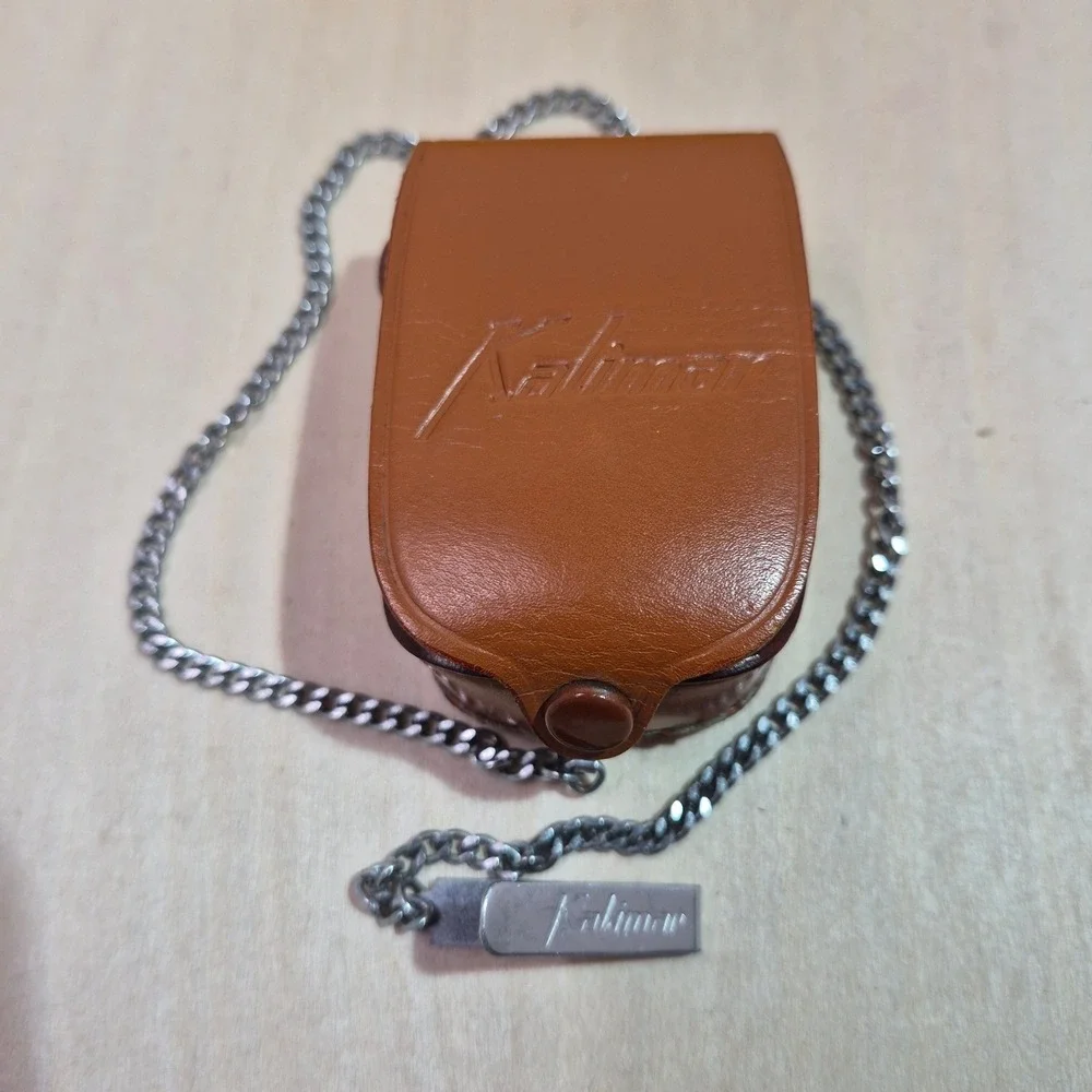 Kalimar Model A1 Exposure Meter Vintage Camera Accessory With Leather‎ Case
